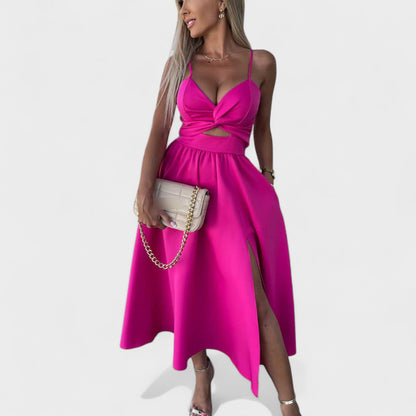 Cielo - Midi Dress with Slit