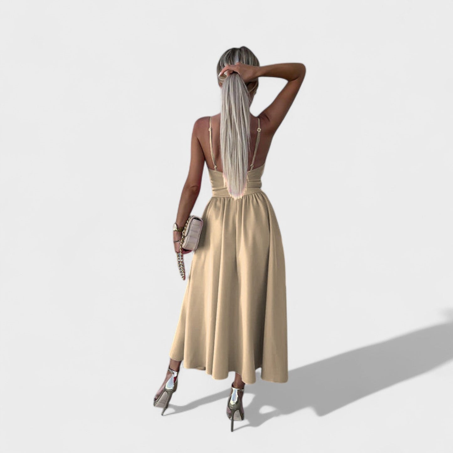 Cielo - Midi Dress with Slit