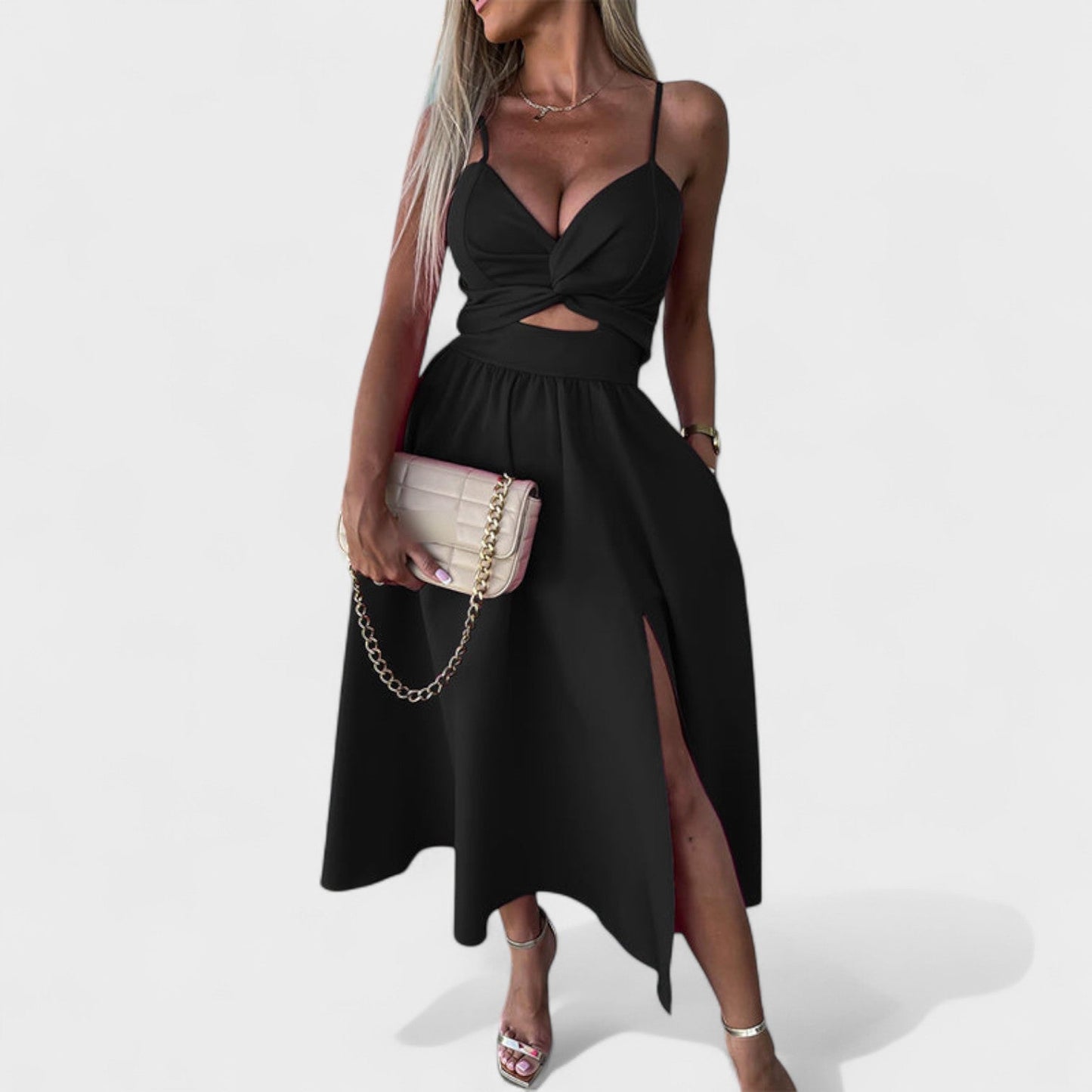 Cielo - Midi Dress with Slit