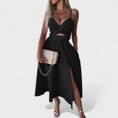 "Cielo - Midi šaty s rozparkem" can be rewritten as "Cielo - Midi šaty s rozparkem pro elegantní look".