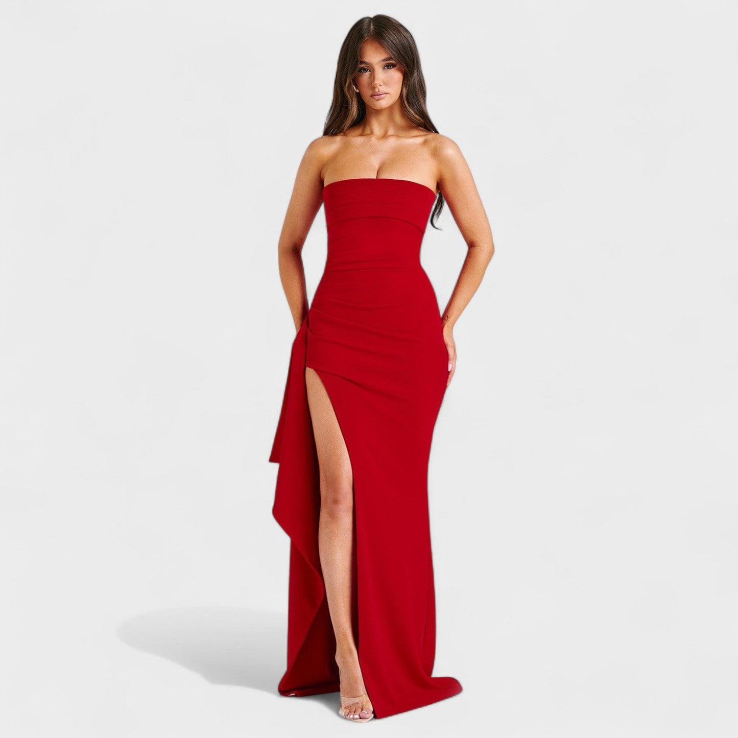Zafira - Elegancka Maxi Sukienka
